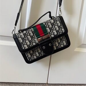 Dior Black and Gray Women's Bag